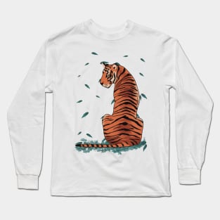 Red Tiger Long Sleeve T-Shirt